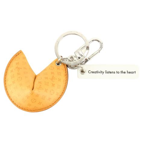 louis vuitton fortune cookie charm|Louis Vuitton LV Fortune Cookie Bag Charm & Key Holder Brown .